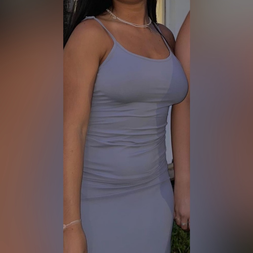 Shein blue bodycon dress